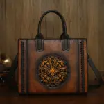 Artisan Medallion Structured Work Tote detail view 12
