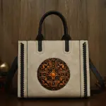 Artisan Medallion Structured Work Tote detail view 13