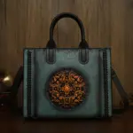 Artisan Medallion Structured Work Tote detail view 14