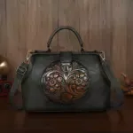 Botanical Emblem Doctor Bag - Image 11