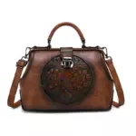 Botanical Emblem Doctor Bag