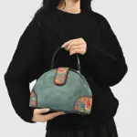 Folk Bloom Dome Crossbody Handbag - Image 5