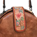 Folk Bloom Dome Crossbody Handbag - Image 16