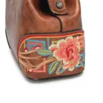 Folk Bloom Dome Crossbody Handbag - Image 17