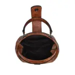 Folk Bloom Dome Crossbody Handbag - Image 18
