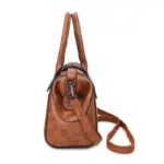 Grand Floral Embossed Shoulder Bag detail view 9