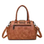Grand Floral Embossed Shoulder Bag detail view 10
