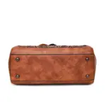 Grand Floral Embossed Shoulder Bag detail view 14
