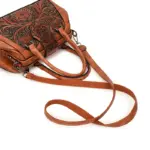Grand Floral Embossed Shoulder Bag detail view 15