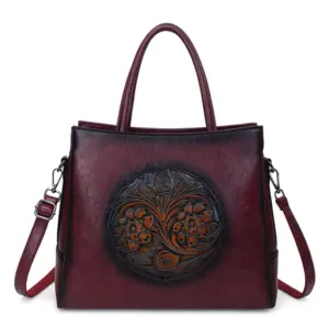 Heritage Medallion Everyday Tote - BAGYOHO product view