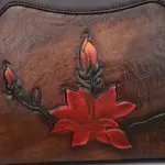 Lotus Bloom Vintage Handbag - Image 13