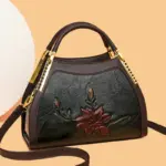 Lotus Bloom Vintage Handbag - Image 8