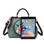 Peony Bloom Vintage Doctor Bag detail view 5