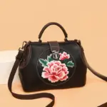 Peony Bloom Vintage Doctor Bag detail view 10