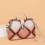 Vintage Mosaic Frame Satchel - Image 8