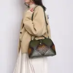 Vintage Mosaic Frame Satchel - Image 2
