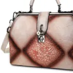 Vintage Mosaic Frame Satchel - Image 19