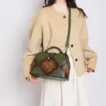 Vintage Mosaic Frame Satchel - Image 3