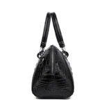 Croc-Embossed Dome Satchel detail view 16