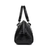 Croc-Embossed Dome Satchel detail view 16