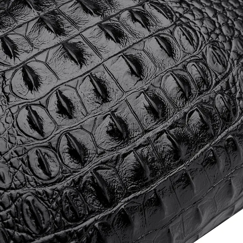Croc-Embossed Dome Satchel detail view 19