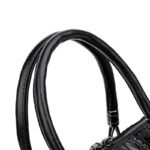 Croc-Embossed Dome Satchel detail view 21