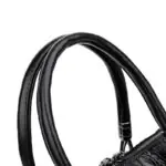 Croc-Embossed Dome Satchel detail view 21
