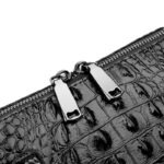 Croc-Embossed Dome Satchel detail view 22