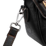 Carved Floral Bamboo-Handle Satchel detail view 24