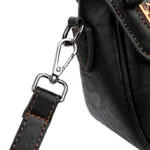 Carved Floral Bamboo-Handle Satchel detail view 24