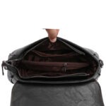 Carved Floral Bamboo-Handle Satchel detail view 29