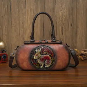 Rabbit Meadow Doctor Bag in brown