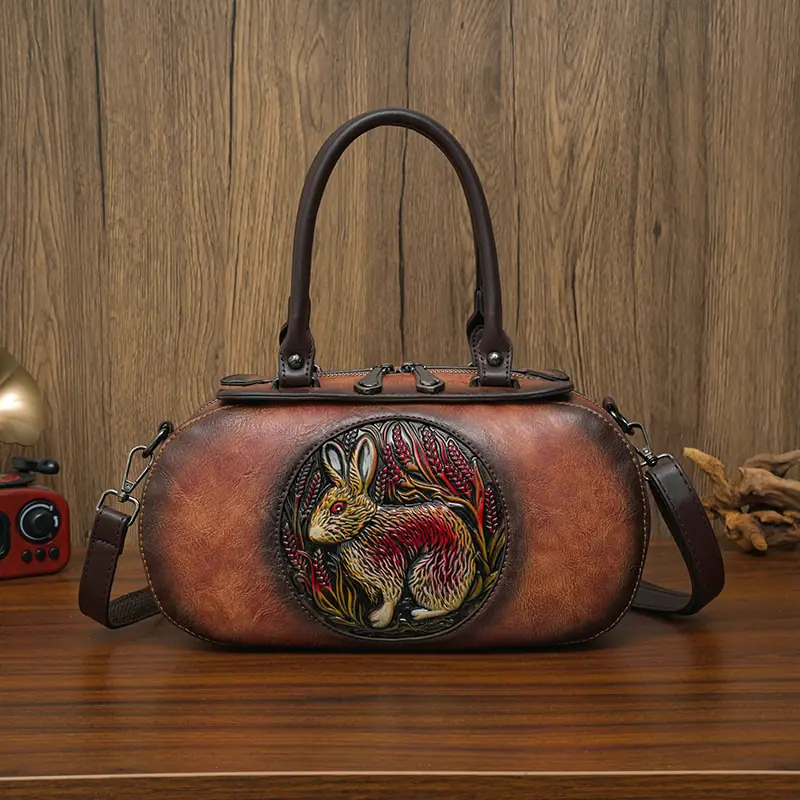 Rabbit Meadow Doctor Bag in brown
