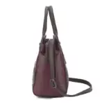 Floral Embossed Structured Tote detail view 3