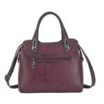 Floral Embossed Structured Tote detail view 4