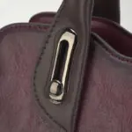 Floral Embossed Structured Tote detail view 6