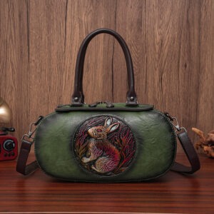 Rabbit Meadow Doctor Bag in green